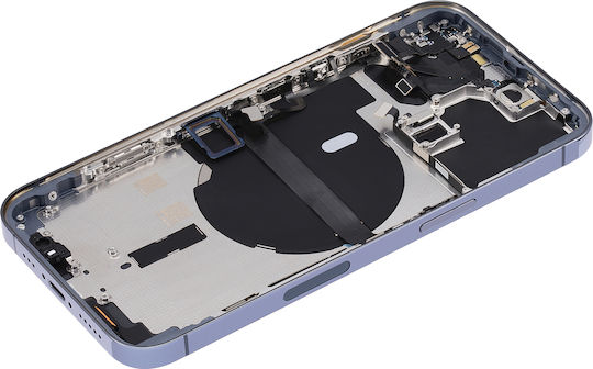 Заден корпус с малки части за iPhone 13 Pro, версия за САЩ, алтернативен, Plus, синьо Сиера