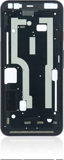 Mittelrahmengehäuse Google Pixel 4 Rosa Ein-/Ausschalter