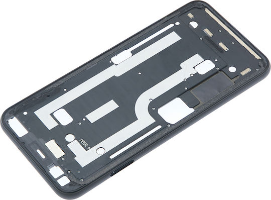 Mittelrahmengehäuse Google Pixel 4 Rosa Ein-/Ausschalter