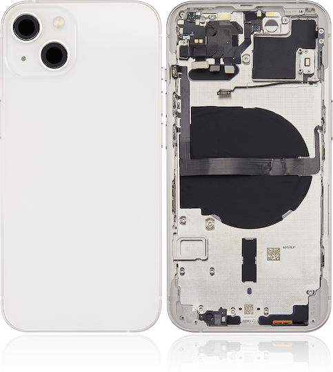 Carcasă Spate Cu Piese Mici iPhone 13 Versiunea SUA Aftermarket Plus Starlight