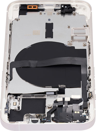 Carcasă Spate Cu Piese Mici iPhone 13 Versiunea SUA Aftermarket Plus Starlight
