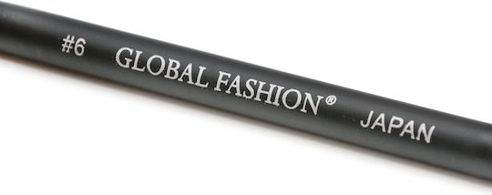 Global Fashion Pensulă pentru Gel Dreaptă Nr. 6 Japonia