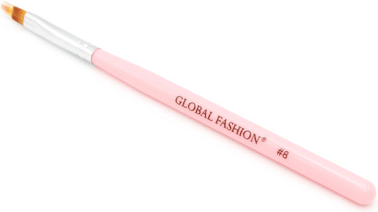 Global Fashion Pensulă Ombre #8 Roz