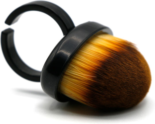 Global Fashion Fingerstaubpinsel Schwarz