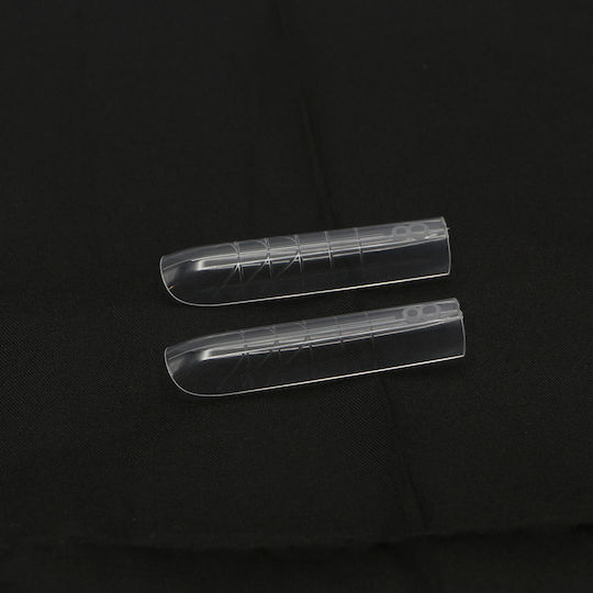 Global Fashion Zweilagige Sandwich-Nagelschablonen in quadratischer Form, 15 Größen, 240 Stück