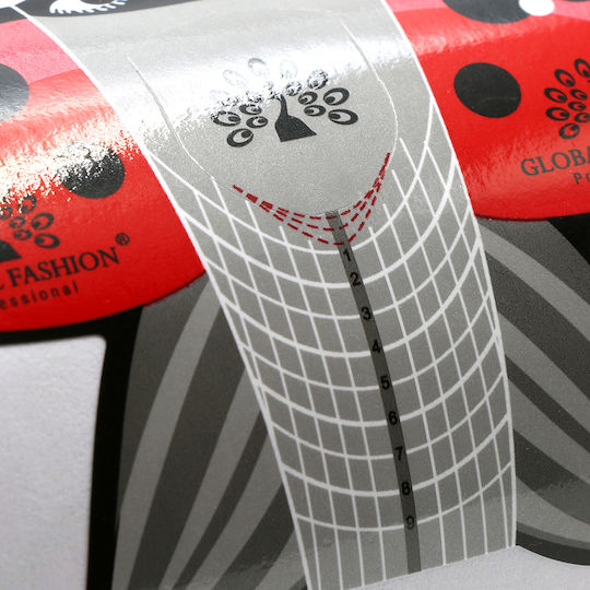 Global Fashion Disposable Manicure Forms 300 Pcs 20509