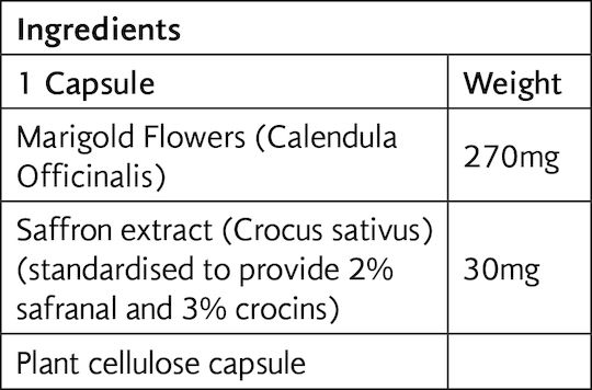 Viridian Saffron Extract 30mg 30 caps