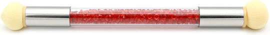 Global Fashion Ombre Sponge Aeropuffing 6 Refills Red