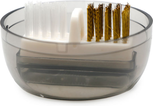 Global Fashion Nagelfräser-Bit-Organizer mit schwarzem Bürstenaufsatz