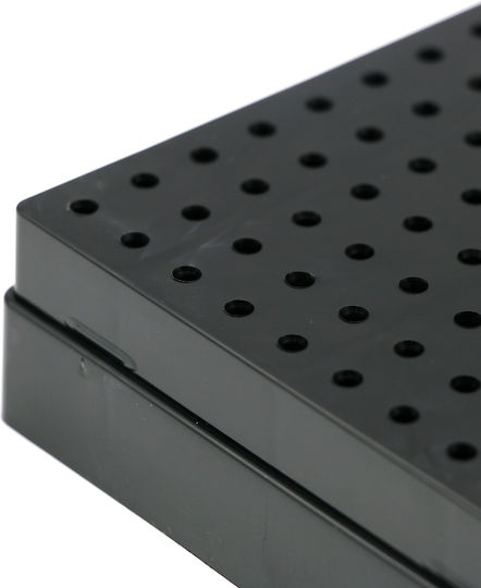 Global Fashion Drill Bit Holder Fits 100 Bits Black
