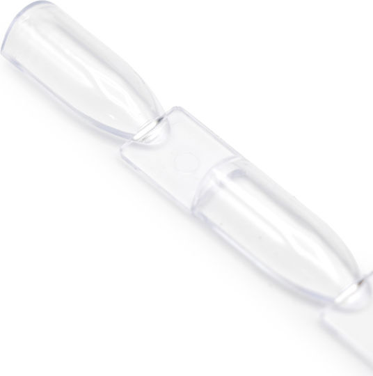 Global Fashion Farbfächer auf Ring für 3 Nägel Transparent