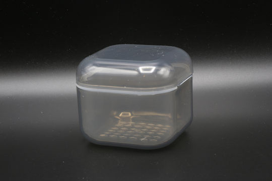 Global Fashion Sterilization Box Manicure Bits Black Transparent