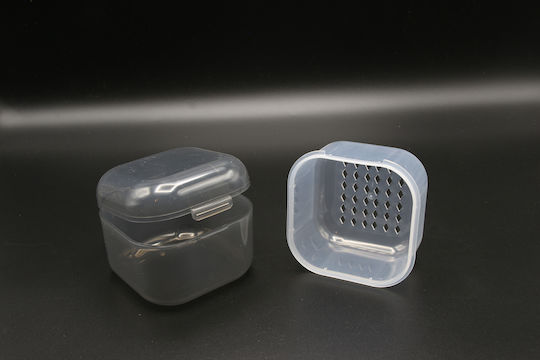 Global Fashion Sterilization Box Manicure Bits Black Transparent