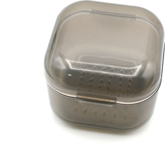 Global Fashion Sterilization Box Manicure Bits Black Transparent
