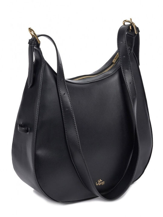 Jeanette Women's Hobo Bag Black / Leopard
