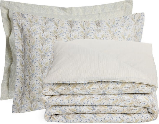 Das Home 5440 Semi-Double Fitted Sheet Set 120x200+35cm Light Blue (3pcs)