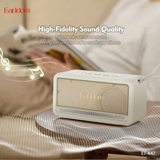 Ηχείο Bluetooth 8W Μπεζ ET-A47