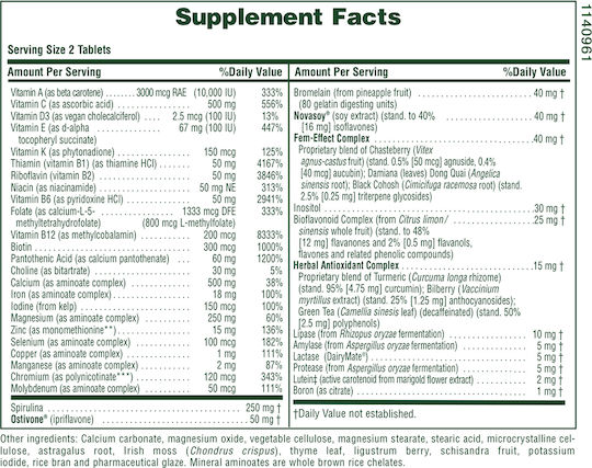 Nature's Plus Мултивитамин 60 Таблетки