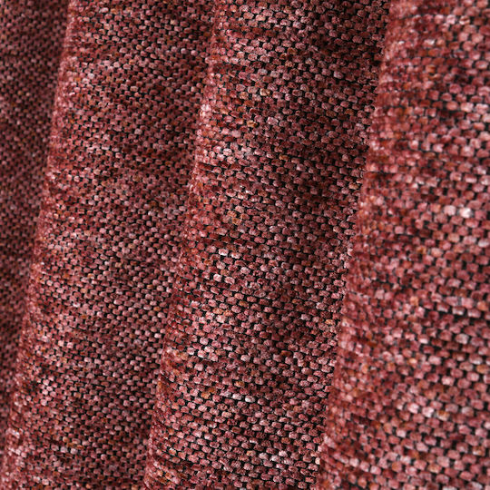 Κουρτίνα με Τρουκς Dublin Terracotta 140x260εκ.