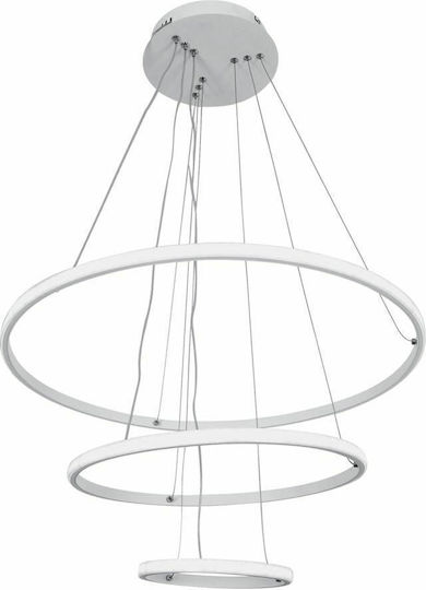 Vivalux City Pendant Light White 60x150cm