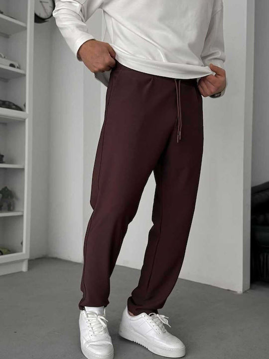Men's Trousers Regular Fit Brown