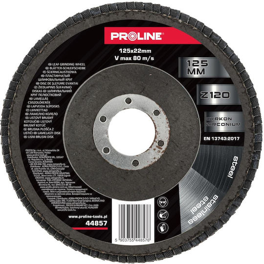 Pro-line Flap Disc 125mm Gr 120 (44857)