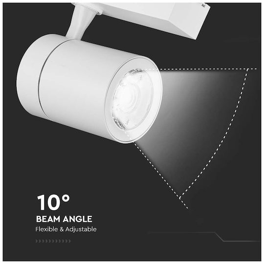 V-TAC LED Γραμμικό Φωτιστικό Οροφής 35W Φυσικό Λευκό IP20