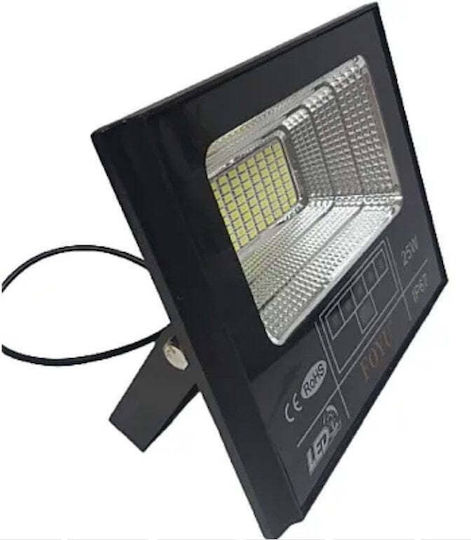 Foyu Ηλιακός Προβολέας LED 25W με Τηλεχειριστήριο