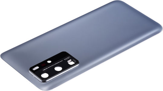 Back Cover Glass Camera Lens Huawei P40 Pro Matte Silver