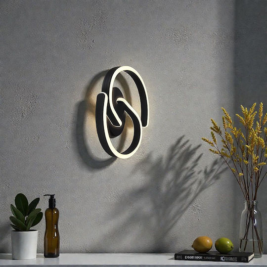 V-TAC Lampă de Perete cu LED Neagră 30x11 cm V-TAC Lampă de Perete cu LED Neagră 30x11 cm
