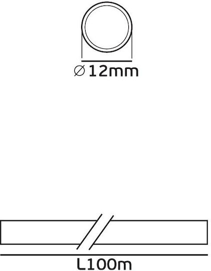 VK Lighting Tub pentru Cabluri 48148-028615