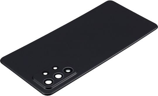 Capac Spate Din Sticlă Samsung Galaxy A72 A725 2021 Aftermarket Plus Awesome Negru