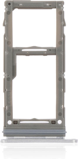 Единична поставка за SIM карта Samsung Galaxy A71 5G A716 2020 Prism Cube Сребриста