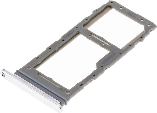 Единична поставка за SIM карта Samsung Galaxy A71 5G A716 2020 Prism Cube Сребриста