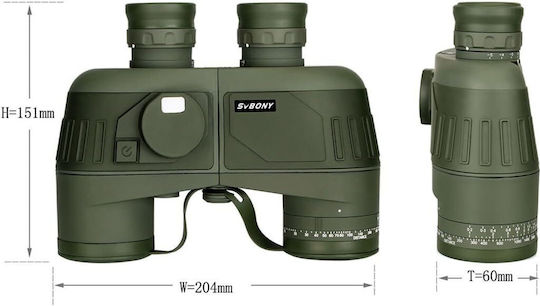 Compass Водоустойчиви бинокли 7x50 mm Porro