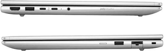ProBook 4 G1iR 14 14" IPS FHD+ (Core 7-150U/32GB/1TB SSD/Windows 11 Pro) Сребрист (клавиатура US)