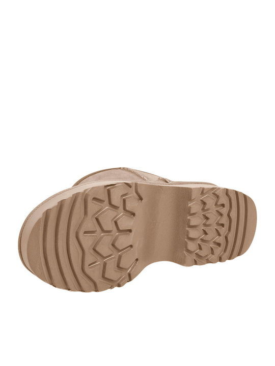 Damenstiefeletten in Cognac