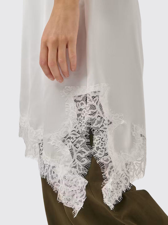 Brenda Summer Slip Dress Snow White