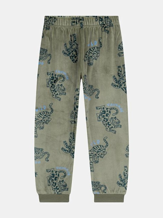Dpam Kinderpyjama Grün
