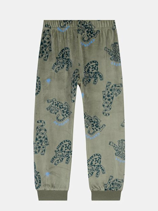 Dpam Kinderpyjama Grün