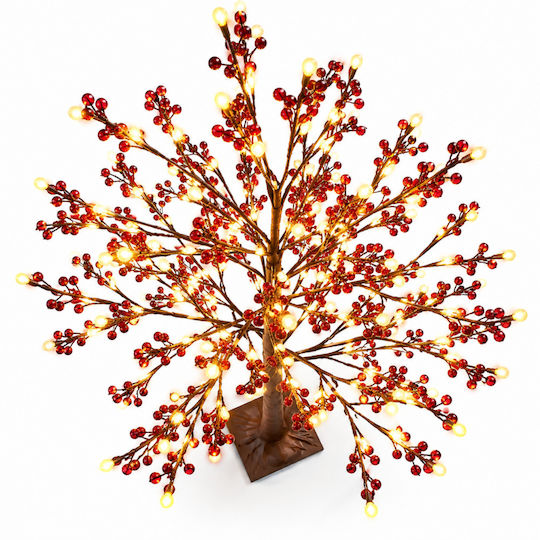 Illuminated Outdoor Christmas Decorative Tree 180 cm White