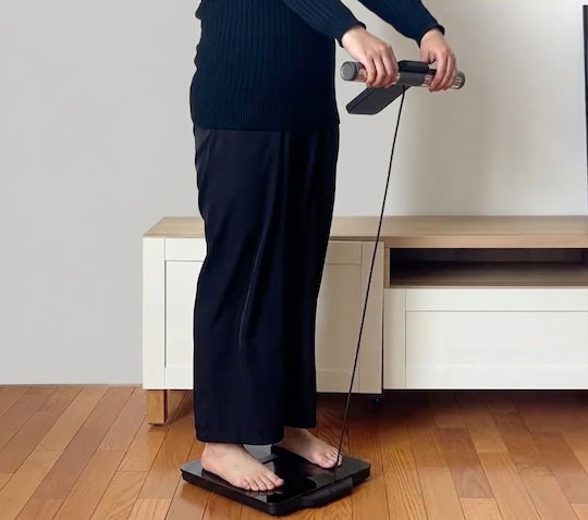 Smarte Waage 180 kg mit Körperfettmessung & Bluetooth Weiß FI2419LB1