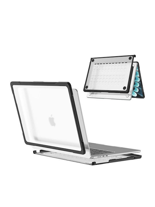 Tech-protect Velar Case Macbook Air 15" 2023 2024 2025 2026 – Transparent Black