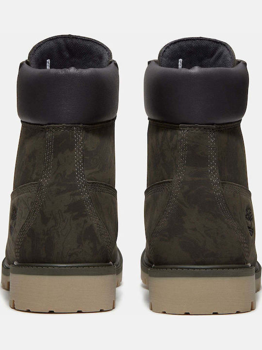 Heritage 6 Inch Lace Up Ανδρικά Μποτάκια Αδιάβροχα Πράσινα