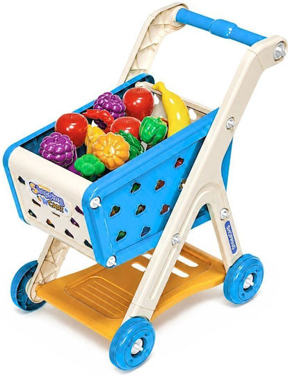 Lean Toys Supermarket Trolley for Ages 3+ 26 Pieces