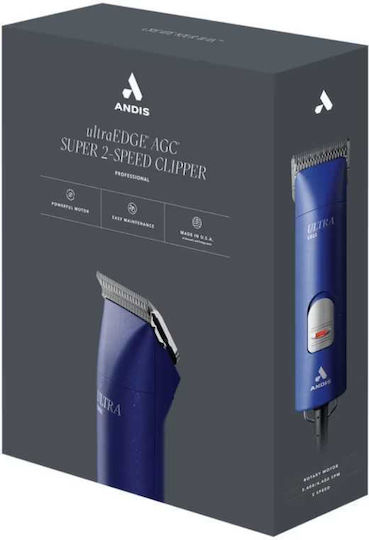 Andis Professional Blue Ceramic Corded Dog Clipper