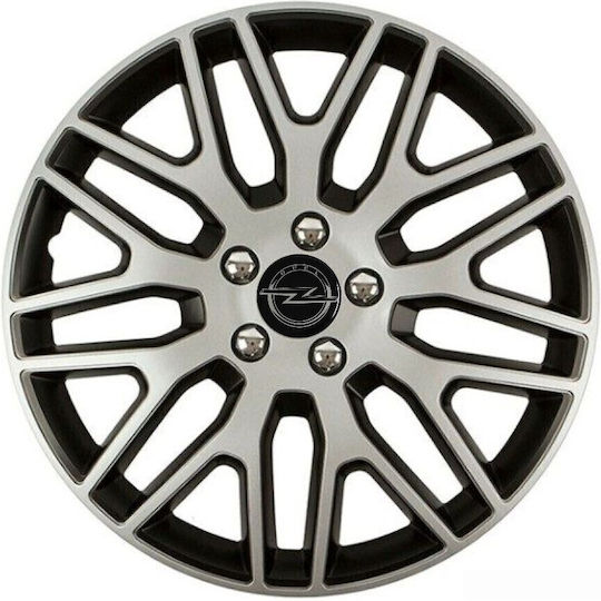 Versaco Σετ Τάσια Αυτοκινήτου Dakar Nc με Σήμα Opel 4τμχ 15" Ασημί