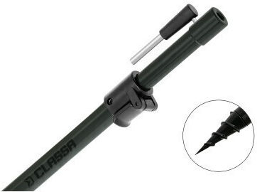 Delphin Classa Suport Reglabil pentru Lansete 80–130 Cm Negru 245 G