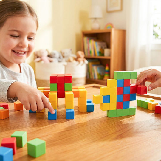 Joc Magnetic de Construcție