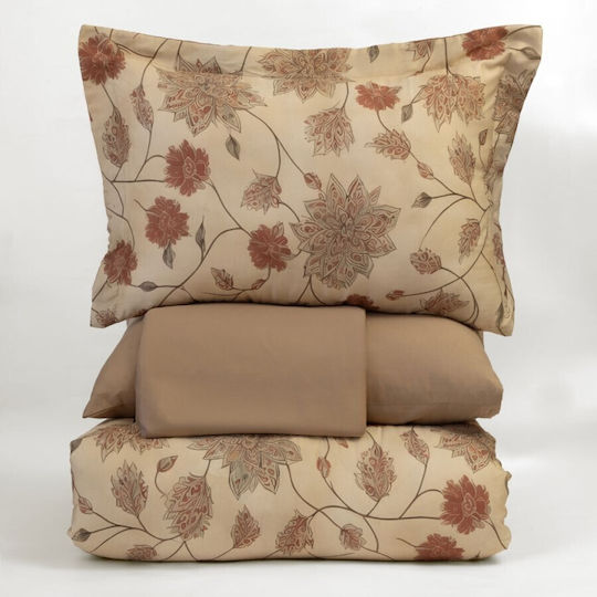 First Choice Ravel Double Set 200x220cm Brown First Choice Ravel Double Set 200x220cm Brown